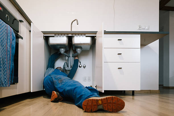 Professional Pipe Repair technician working in Cool, CA